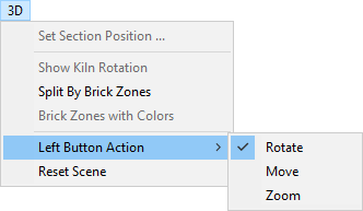 3d context menu