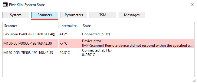 system state scanners page