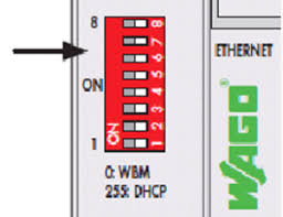 WAGO DIP switch