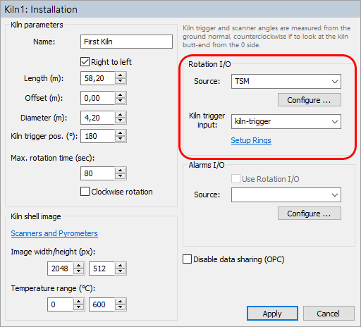 klin-trigger configuration